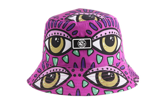 THIRD EYE BUCKET HAT (FUCHSIA)