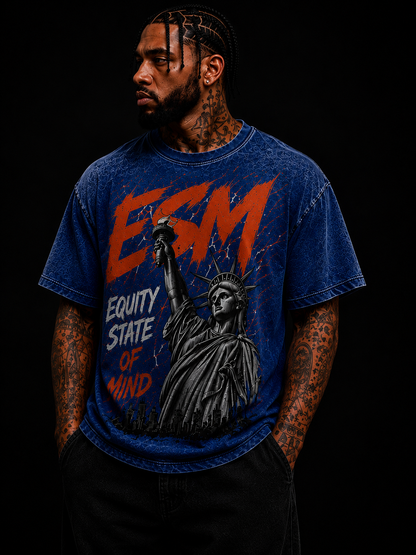 ESM Gotham Liberty Tee (Blue)
